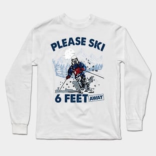 Please Ski Long Sleeve T-Shirt